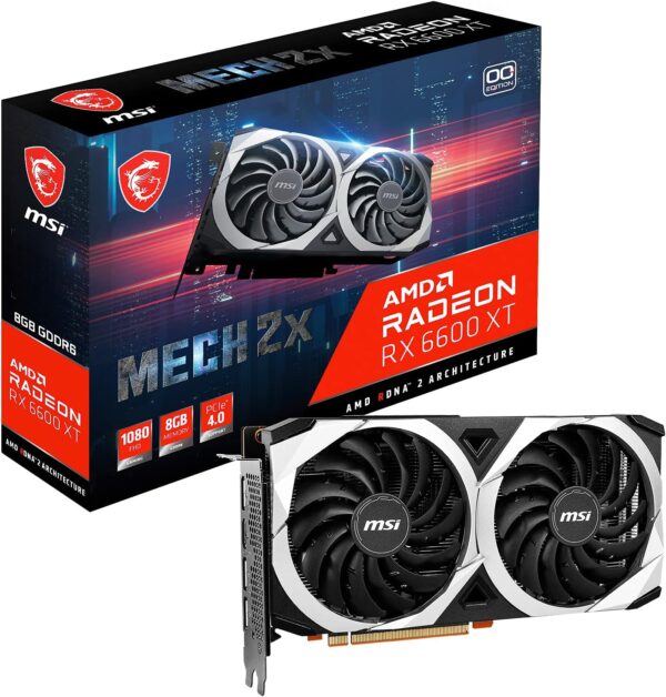 MSI 6600XT 8GB Dual Fan Graphic Card