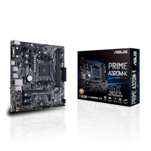 ASUS PRIME A320M-K AMD AM4 uATX DDR4 3200MHz SATA 6Gbs USB 3.0 Best Price in Pakistan at Daddu Charger