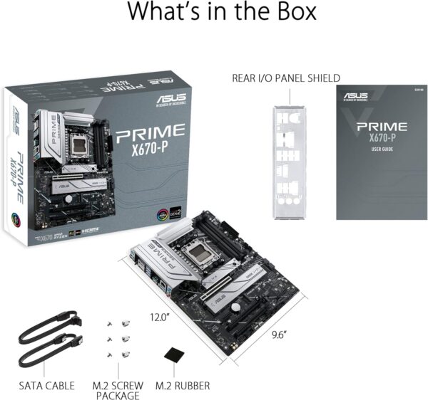 ASUS PRIME X670-P Motherboard Best Price in Pakistan at Daddu Charger