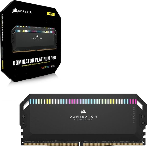 Corsair dominator platinum rgb 64gb 5200mhz ddr5 ram available in cheapest price at daddu charger rawalpindi pakistan