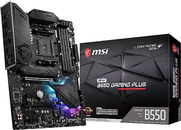 Msi b550 gaming plus motherboard 3 1