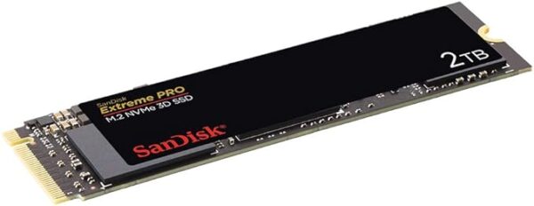SANDISK Extreme PRO M.2 NVME 3D 2TB NVME available in cheapest price at Daddu Charger Rawalpindi Pakistan