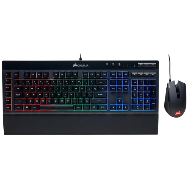 Corsair Gaming K55 + HARPOON RGB Gaming Keyboard + Mouse Combo Best Price in Pakistan at Daddu Charger