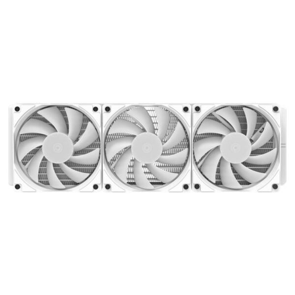 Darkflash radiant dc 360 argb all in one 360mm liquid cpu cooler best price in pakistan at dadducharger. Com white 4