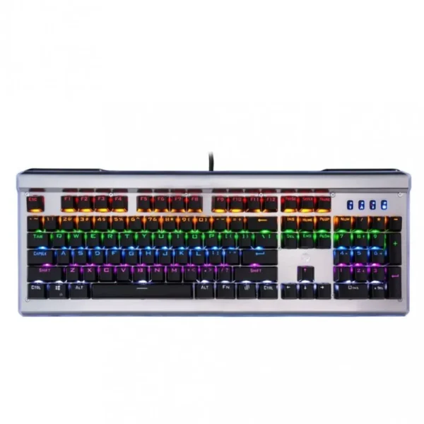 Hp gk520 wired mechanical gaming keyboard rgb backlit usb keyboard 3 1