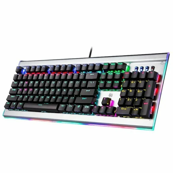 Hp gk520 wired mechanical gaming keyboard rgb backlit usb keyboard 4