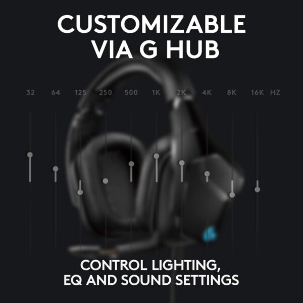 Logitech G633S 7.1 Lightsync Gaming Headset - Image 5