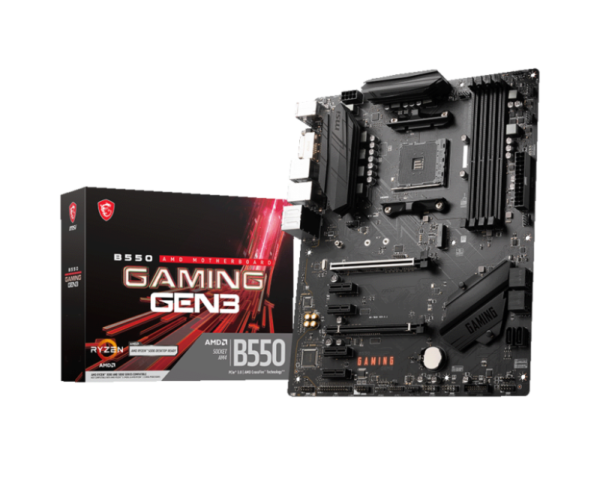 Msi b550 gaming gen3 am4 atx motherboard