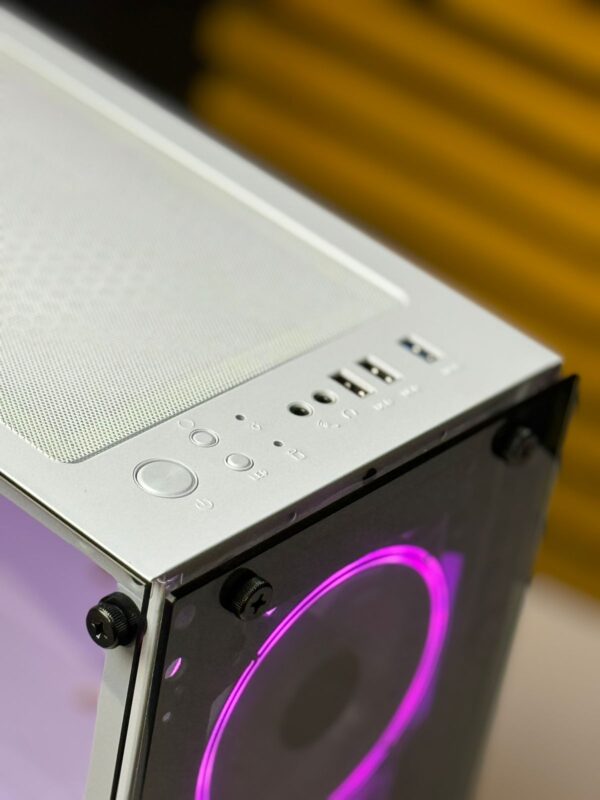 X TECH X9 GAMING CASE (White) - Image 3