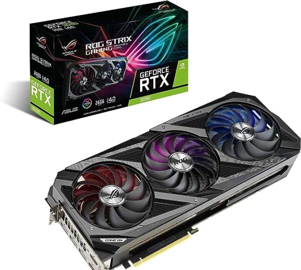 Asus rog strix nvidia geforce rtx 3090 24gb gddr6x graphics card dadducharger. Com 5