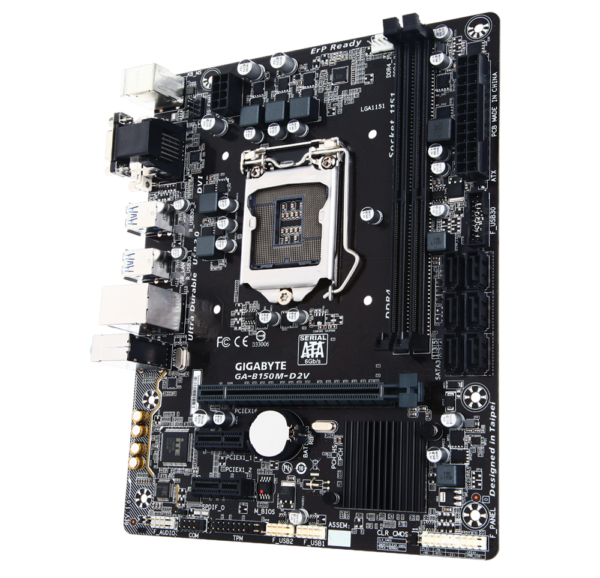 Gigabyte ga b150m d2vx si 6th gen mobo dadducharger. Com 1