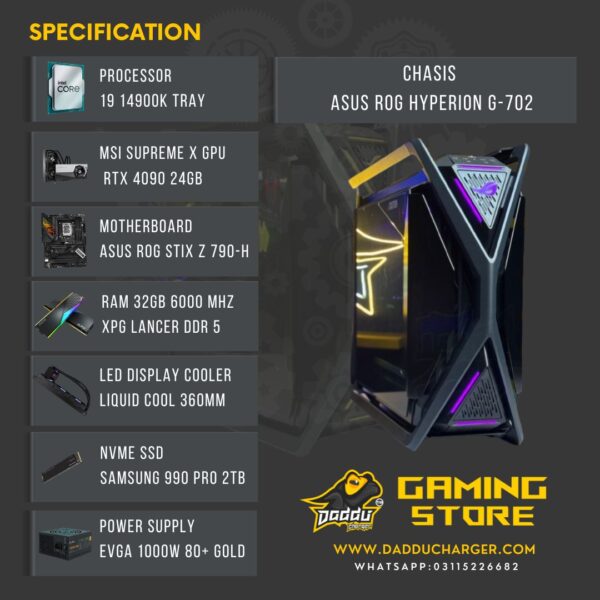 Best high-end ai workstation & gaming pc build in 2024 in cheapest price at daddu charger in rawalpindi pakistan