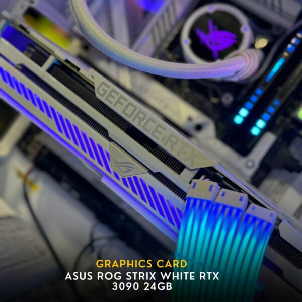 White asus build rs 850k for highend 4k gaming ( intel i9 13900k with rtx 3090 ) daddu charger rawalpindi pakistan