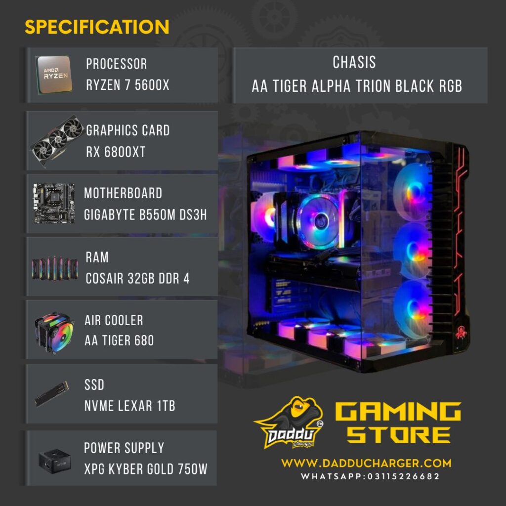 Best Ryzen 7 5600X with RX 6800 XT in 2024 – Daddu Charger