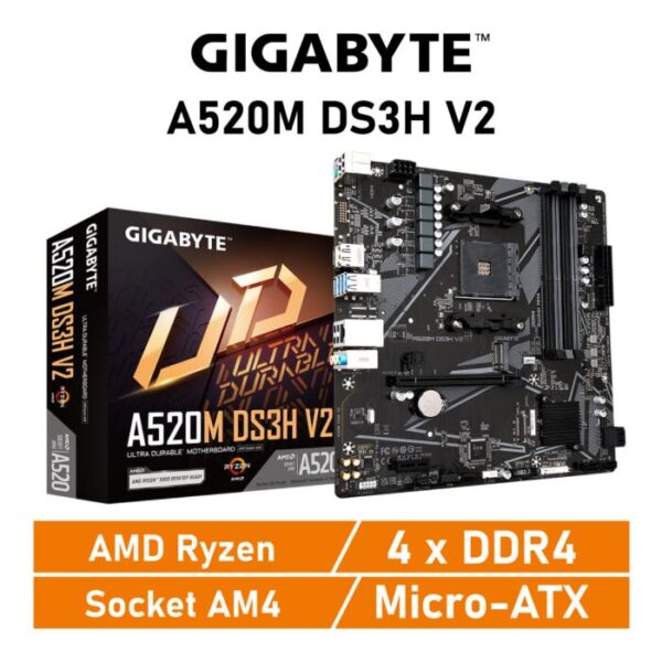 Gigabyte a520m ds3h v2