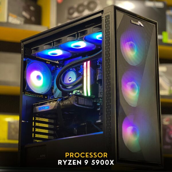 Best ryzen 9 5900x with rtx 4060ti 16gb gaming pc build available in cheapest price at daddu charger rawalpindi pakistan