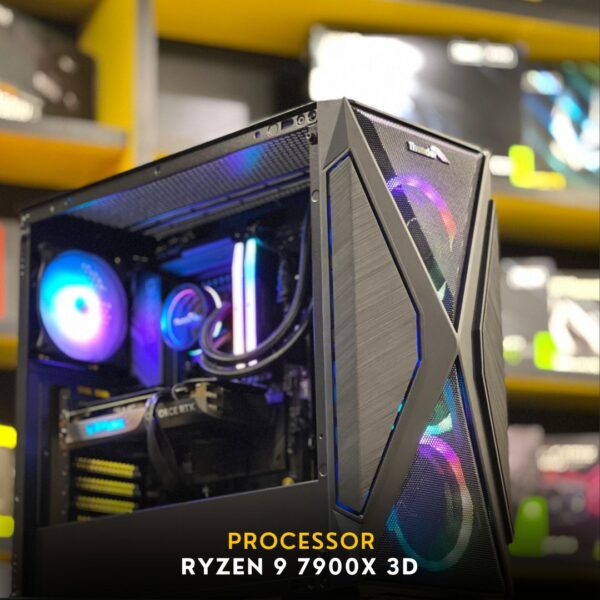 Best ryzen 9 7900x 3d with rtx 4070 gaming pc available in cheapest price at daddu charger rawalpindi pakistan