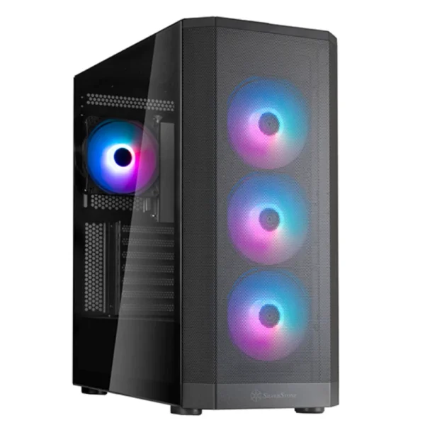 107533 silverstone fara 514x atx mid tower chassis black 1