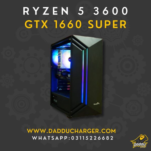 Best ryzen 5 3600 with 1660 super in 2024 available in cheapest price at daddu charger rawalpindi pakistan