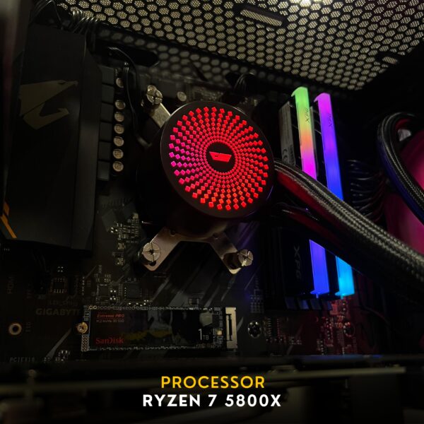 Best Ryzen 7 5800X with RTX 4060 8GB Gaming PC Build available in cheapest price at Daddu Charger Rawalpindi Pakistan