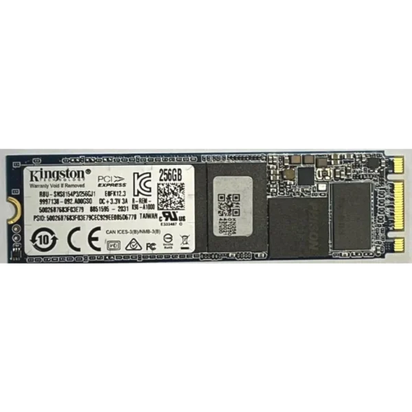 Kingstone Branded 256gb Nvme Used