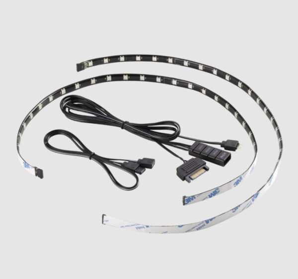 Pg prime argb led strip cable argbstrip bkcww 23. 6 length 3 pin connect up to 4 strips price in pakistan dadducharger. Com arbg strtip cables for pc 4