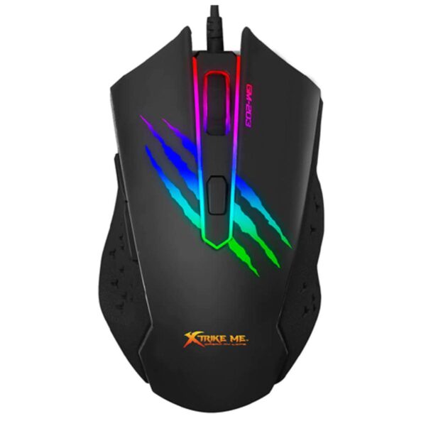 Xtrike me backlit wired optical gaming mouse price in pakistan dadducharger. Com wired mouse rgb mouse 2