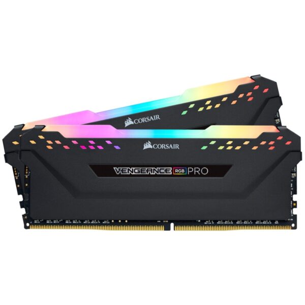 Corsair VENGEANCE RGB Pro SL 16GB DDR4 Desktop RAM Kit - Black