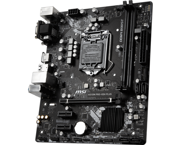 Msi  H310Pro VDH Plus 9th Gen Intel Motherboard - Image 4