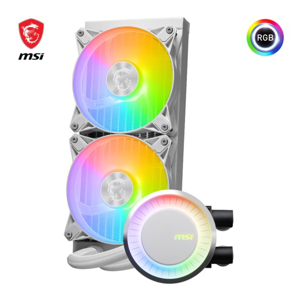 Msi mag coreliquid e240 aio liquid cpu cooler 240mm radiator price in pakistan dadducharger