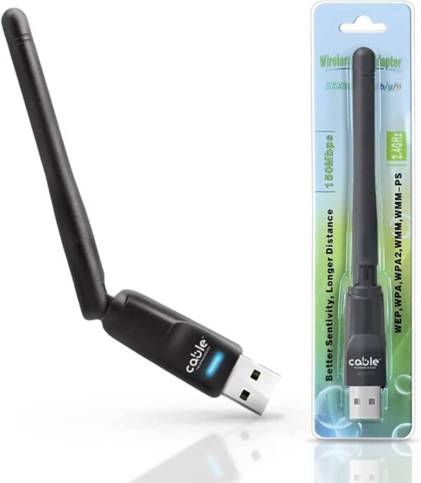 USB WIFI DONGLE With single Antina