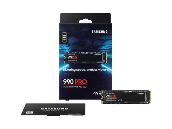 Samsung 4TB 990 PRO PCIe 4.0 x4 M.2 Internal SSD