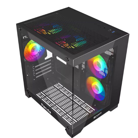 Boost panda gaming case without fan dadducharger. Com 4 2