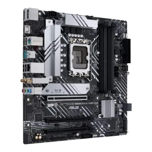 ASUS Prime B660M-A WiFi D4 LGA 1700 mATX Motherboard - Image 2