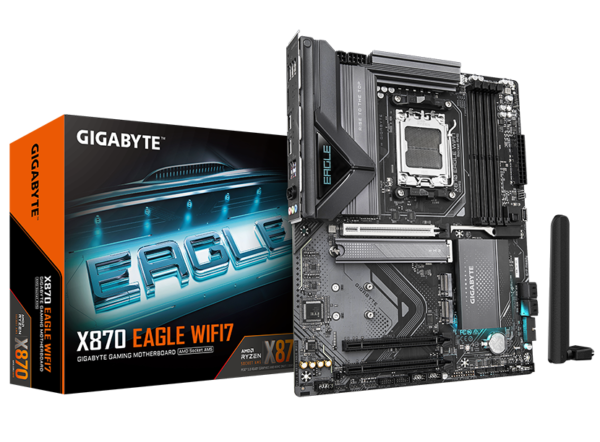 Gigabyte X870 EAGLE WIFI7 AMD AM5 ATX Motherboard