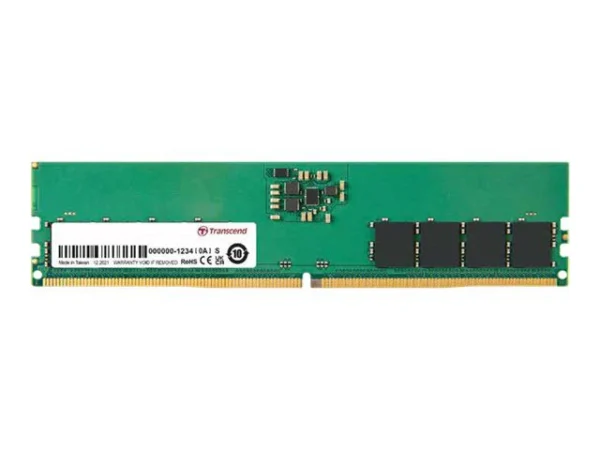 Transcend JM5600ALE-16G 16GB DDR5 5600 SDRAM Memory Module (Green)