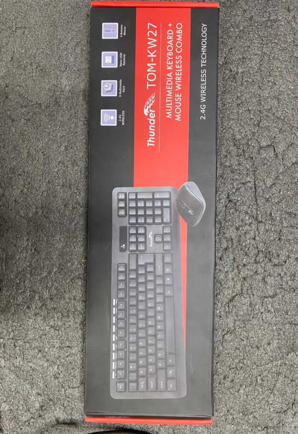 Thunder TOM-KW27 2.4G Wireless Keyboard+Mouse Set