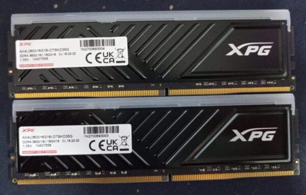 Xpg 32GB 3600Mhz Rgb Ram Used
